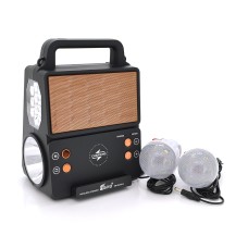 Переносний ліхтар Voltronic Kensa FP-05-W-S-L+Solar+Bluetooth-колонка (KENSA FP-05-W-S-L/28996)