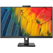 TFT 27" Philips 27B1U5601H, QHD, IPS, 75Гц, HDMI, DP, USB-C, RJ-45, USB-hub, cam, HAS, Pivot,