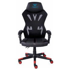 Крісло для геймерів Aula F010 Gaming Chair Black/Red (6948391286228)