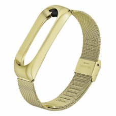 Ремінець BeCover Metal для Xiaomi Mi Smart Band 5/Mi Smart Band 6 Gold (705148)