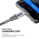 Кабель Luxe Cube Armored USB - microUSB (M/M), 1 м, сірий (8886668686105)