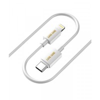 Кабель Luxe Cube USB Type-C - Lightning (M/M), 3 А, 1 м, білий (8886668686693)