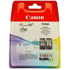 Картридж CANON (PG-510/CL-511) Pixma MP240/250/260/270/272/280/MX320/330 Multipack (2970B010)