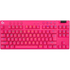 Клавiатура Logitech G PRO X TKL Lightspeed Magenta (920-012159)