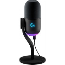 Мiкрофон Logitech Yeti GX Dynamic RGB Gaming Mic with Lightsync Black (988-000569)