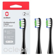 Насадка для зубної електрощітки Oclean P1C5 B02 Professional Clean Brush Head Black (2 шт) (6970810553857)