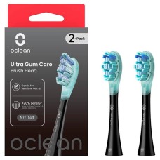 Насадка для зубної електрощітки Oclean UG02 B02 Ultra Gum Care Brush Black (2 шт) (6970810553567)