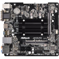 ASRock J4125-ITX/REF (Quad-Core Celeron 2.7GHz, 2xDDR4 SoDIMM, VGA/HDMI/DVI, 1*PCIe, 4xSATAIII, mini