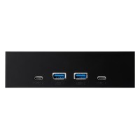 USB-хаб Frime USB 3.1 2 x type A & 2 x type C VL820 Black (ECF-FP2xTA&2xTC.54)