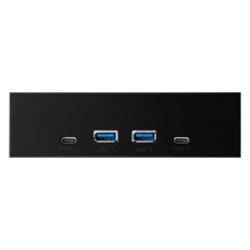 USB-хаб Frime USB 3.1 2 x type A & 2 x type C VL820 Black (ECF-FP2xTA&2xTC.54)