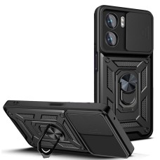 Чохол-накладка BeCover Military для Oppo A76/A96 Black (707405)