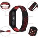 Ремінець BeCover Nike Style для Xiaomi Mi Smart Band 5/Mi Smart Band 6 Black-Red (705153)