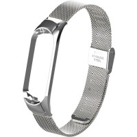 Ремінець BeCover Metal для Xiaomi Mi Smart Band 5/Mi Smart Band 6 Silver (705147)