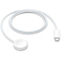 Бездротовий зарядний пристрій Apple Watch Magnetic Fast Charger to USB-C 1m White (MLWJ3) (A26886)