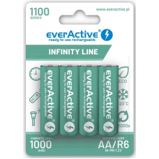 Акумулятор everActive AA/HR06 Ni-MH 1100mAh BL 4шт