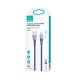 Кабель Usams US-SJ541 USB - Lightning, 1.2 м, Blue (SJ541USB02)