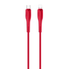 Кабель Usams US-SJ405 USB Type-C - Lightning, 1 м, Red (SJ405USB03)