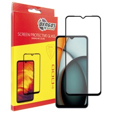 Захисне скло Dengos для Xiaomi Redmi A3 Black Full Glue (TGFG-349)