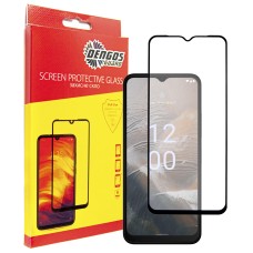 Захисне скло Dengos для Nokia C32 Black Full Glue (TGFG-306)