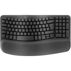 Клавiатура бездротова Logitech Wave Keys Wireless Graphite (920-012304)