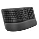 Клавiатура бездротова Logitech Wave Keys Wireless Graphite (920-012304)