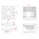 Кулер процесорний ID-Cooling IS-67-XT White