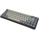 Клавіатура бездротова Motospeed Darmoshark K5 Gateron Silver Pro Light Gray (dmk5lgspro)