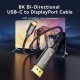 Кабель Vention USB Type-C - DisplayPort (M/M), 2 м, Black (CRFBH)