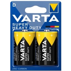 Батарейка Varta Super Heavy Duty D/LR20 BL 2шт