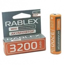 Акумулятор Rablex 18650 Li-Ion 3200mAh