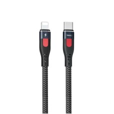 Кабель Remax RC-188i CL USB Type-C - Lightning (M/M), 20W, 1 м, Black (6954851243250)