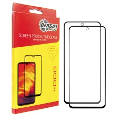 Захисне скло Dengos для Samsung Galaxy M35 5G Black Full Glue (DG-TG2P-53)