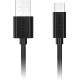 Кабель Choetech USB - USB Type-C (M/M), 3 м, Black (AC0004)