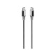 Кабель Ttec AlumiCable USB Type-C - USB Type-C (M/M), 3 м, Dark-Gray (2DK52UG)