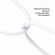 Гарнітура СolorWay 3.5 mm Wired Earphone Sound Wave White (CW-WD04WT)