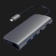 Адаптер Satechi Aluminum Type-C Multimedia Adapter Space Gray (ST-TCMM8PAM)