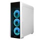 Корпус Chieftec SCORPION III GL-03W-OP 4x120mm A-RGB, ATX, без БЖ, White