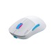 Мишка бездротова Hator Quasar 2 Pro Wireless White/Cyan (HTM561WC)