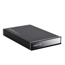 Корпус для 2.5" HDD/SSD CHIEFTEC External Box CEB-7025S, aluminium/plastic,USB3.0,RETAIL