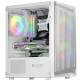 Корпус LogicConcept ATOS MESH+GLASS ARGB fans 3x120mm WHITE без БЖ mATX