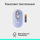 Миша бездротова Logitech Pop Mouse with Emoji Lilac (910-007414)