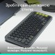 Клавiатура бездротова Logitech Pop Icon Keys Graphite (920-013157)