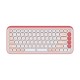 Клавiатура бездротова Logitech Pop Icon Keys Rose (920-013073)