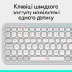 Клавiатура бездротова Logitech Pop Icon Keys Off White (920-013072)