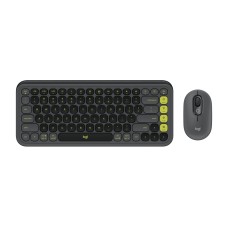 Комплект (клавіатура, миша) бездротовий Logitech Pop Icon Combo Graphite (920-013156)