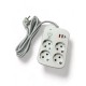 Мережевий фільтр XoKo SP-4-2-1 4 розетки, 3 USB, 2 м White (XK-SP-4-2-1-WH)