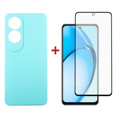 Чохол-накладка Dengos для Oppo A60 Light Blue (DG-KM-105) + захисне скло