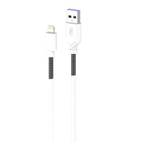 Кабель SkyDolphin S27L Spring Anti-Brake USB - Lightning (M/M), 1 м, White (SDUSB-000608)