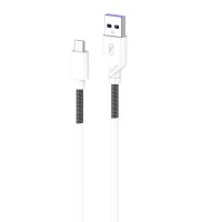 Кабель SkyDolphin S27V Spring Anti-Brake USB - micro USB (M/M), 1 м, White (SDUSB-000612)