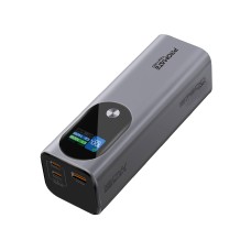 Універсальна мобільна батарея Promate Titan-160 140W 27600mAh Gray